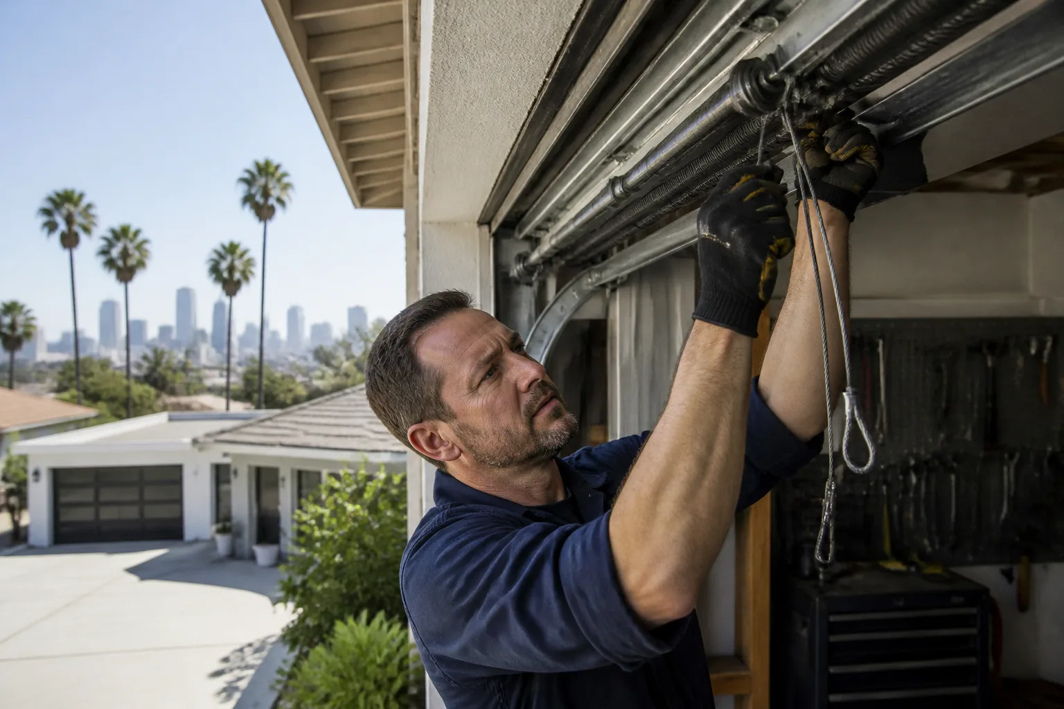 Garage Door Cable Repair: Repair or Replace? How Los Angeles Homeowners Decide