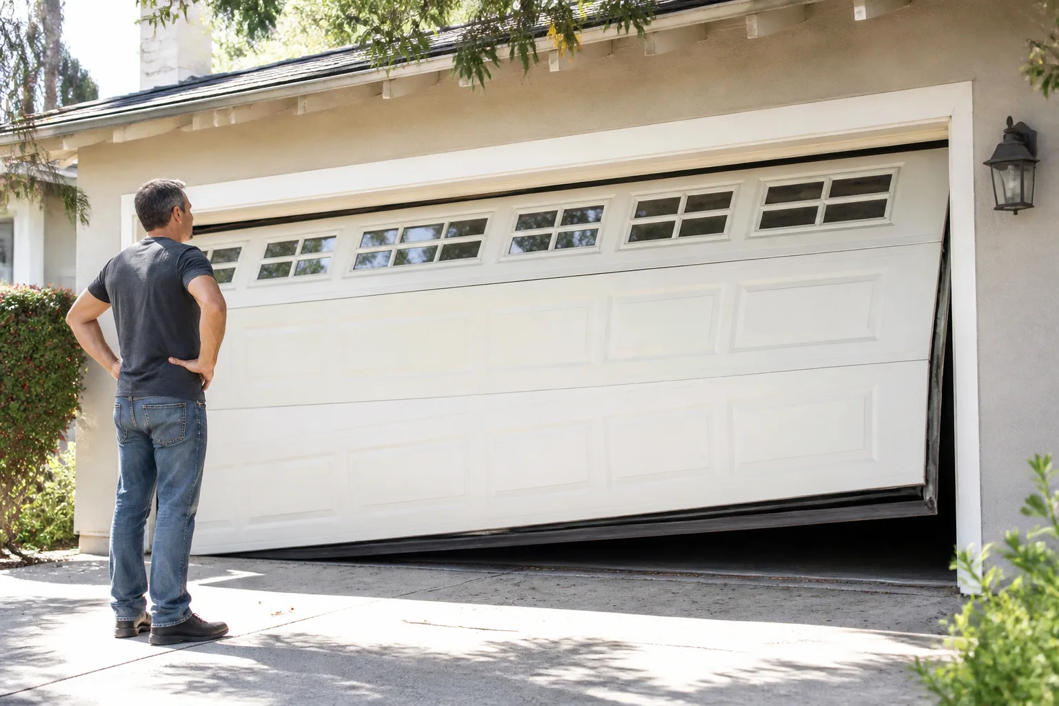 Emergency Garage Door Repair Near Me: What Los Angeles Homeowners Should Do First