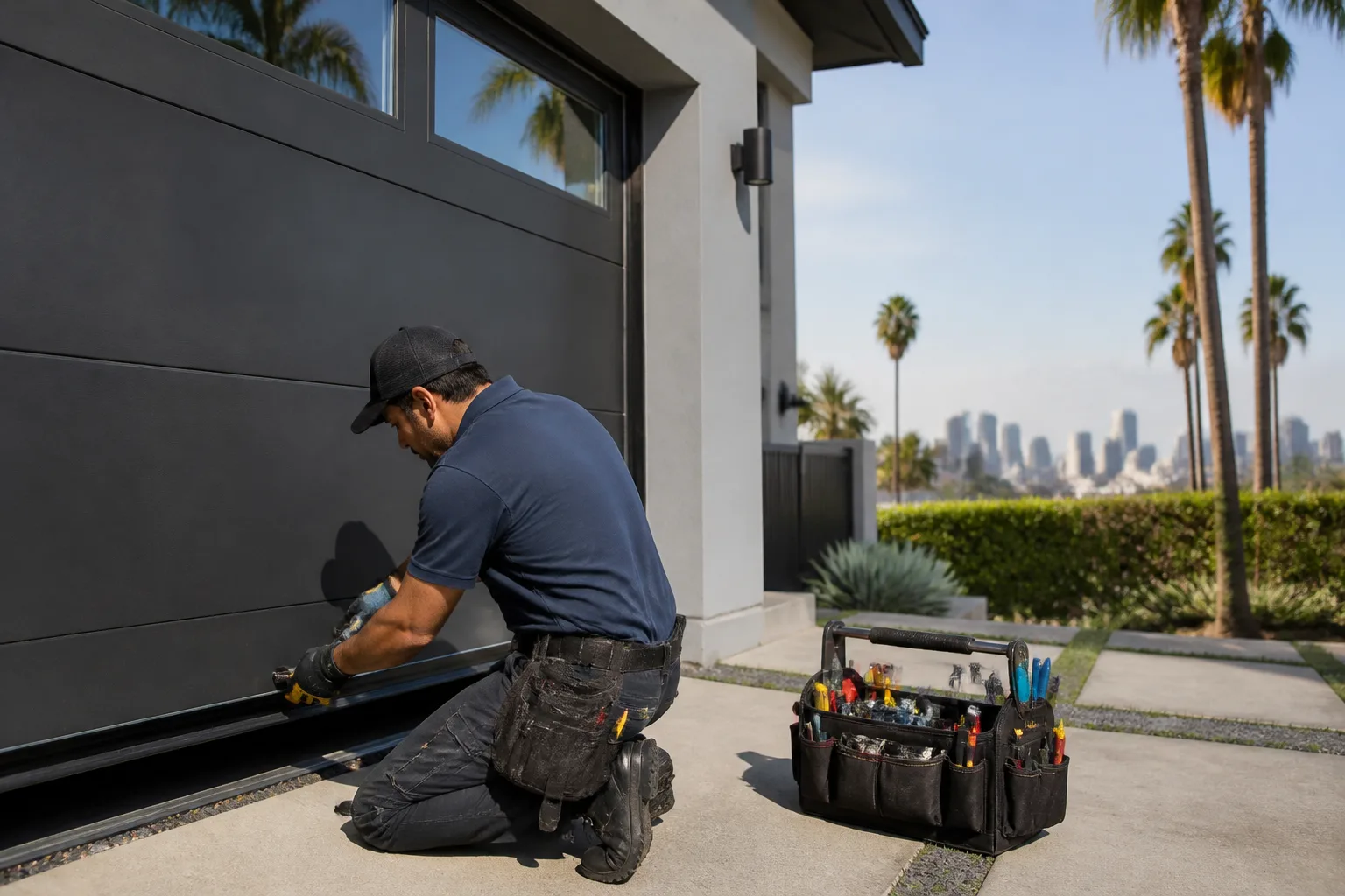 Same-Day Garage Door Repair in Los Angeles, CA: How It Works